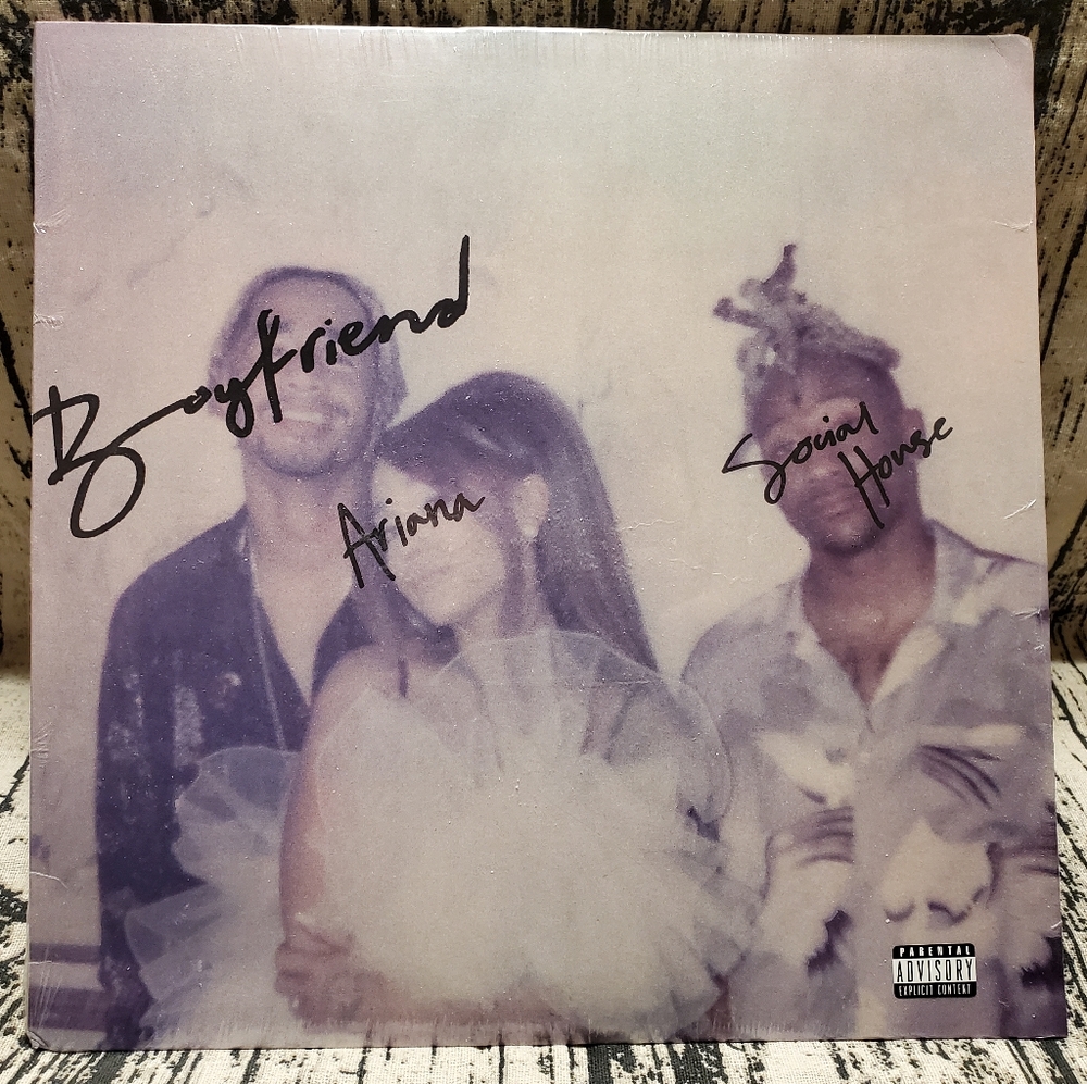 Ariana Grande & Social House - Boyfriend Vinyl 12” LP Single - Rare - Limited